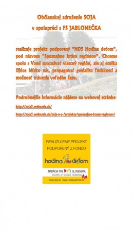 Informácia o projekte